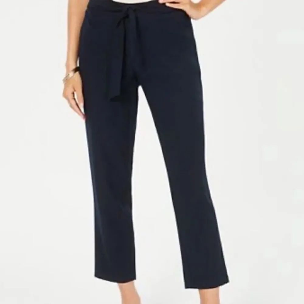 Dark green work pants